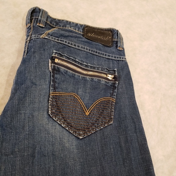 Vintage 90s Levis Silvertab Slim Boot Jean's - Picture 2 of 8